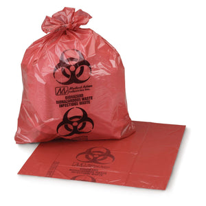 Infectious Waste Bag McKesson 40 to 45 gal. Red Bag 40 X 46 Inch | SurgiMac Dental Supply