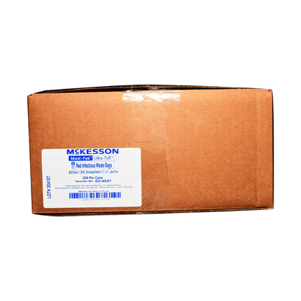 Infectious Waste Bag McKesson 30 to 33 gal. Red Bag 31 X 41 Inch