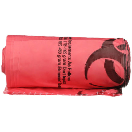 Infectious Waste Bag McKesson 30 to 33 gal. Red Bag 31 X 41 Inch