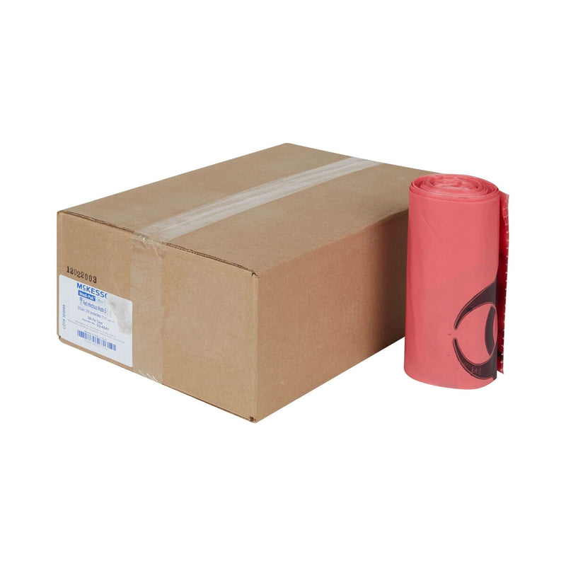 Infectious Waste Bag McKesson 30 to 33 gal. Red Bag 31 X 41 Inch | SurgiMac Dental Supply