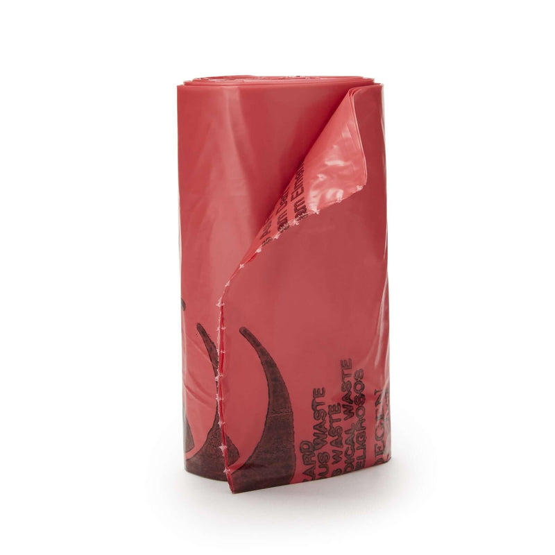 Infectious Waste Bag McKesson 7 to 10 gal. Red Bag 24 X 24 Inch | SurgiMac Dental Supply