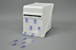 Barrier Film Dispenser, 7 ¼” L x 5-¼” W x 7” H, White Polystyrene (Fits 4” x 6” Film) 1855