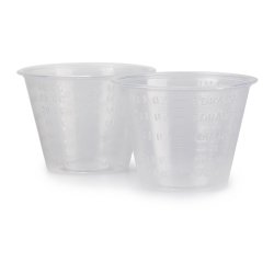 Medicine Cup McKesson 1 oz. Clear Plastic Disposable NonSterile