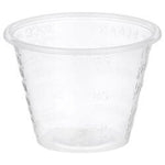 Medicine Cup McKesson 1 oz. Clear Plastic Disposable NonSterile | SurgiMac Dental Supply