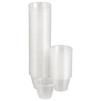 Medicine Cup McKesson 1 oz. Clear Plastic Disposable NonSterile | SurgiMac Dental Supply