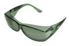 Safety Goggles, Green Frame/Green Lens, Universal Size, 12/bx