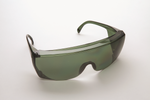 Safety Glasses, Green Frame/Green Lens, Universal Size, 12/cs 18S
