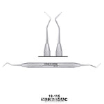 SurgiMac Bone Rasp, 1.5mm, Double-Ended, Stainless Steel, Air Series, 1/Pk