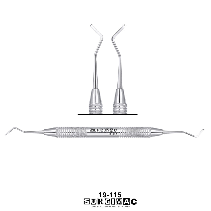 SurgiMac Bone Rasp, 1.5mm, Double-Ended, Stainless Steel, Air Series, 1/Pk