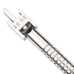 SurgiMac Ortho Bracket Gauge 2.0-3.5mm (45° Adjustable Swivel Head), Stainless Steel, Pro Series, 1/Pk