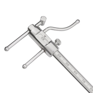 SurgiMac Venus Apollo Dental Orthodontic Gauge, 20-100 mm, Stainless Steel, Pro Series, 1/Pk