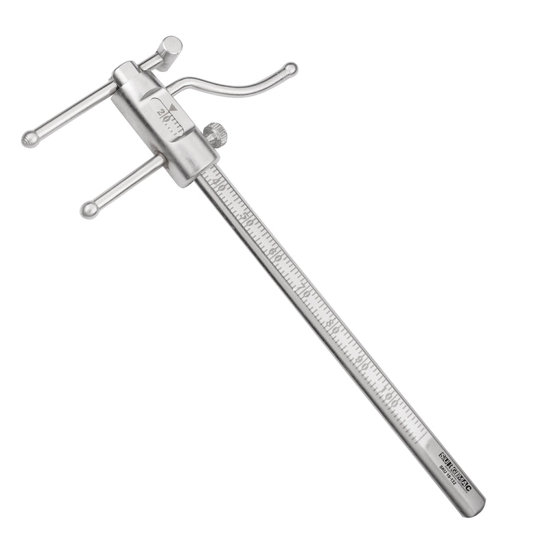SurgiMac Venus Apollo Dental Orthodontic Gauge, 20-100 mm, Stainless Steel, Pro Series, 1/Pk