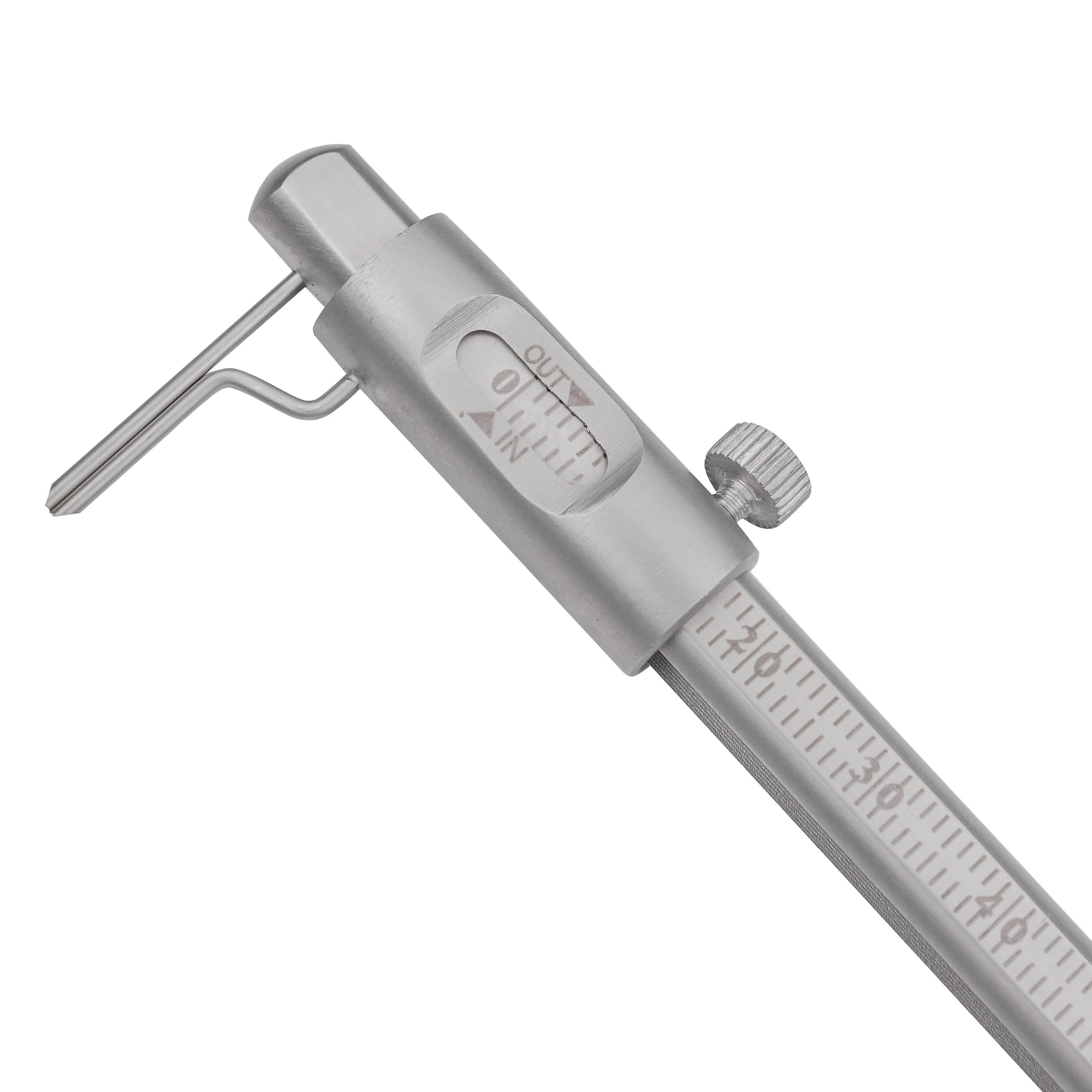 SurgiMac Micro Boley Gauge, Curved, 0-80 mm, Stainless Steel, Pro Series, 1/Pk