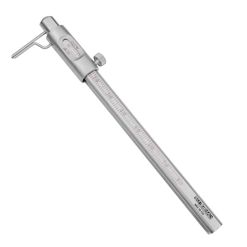 SurgiMac Micro Boley Gauge, 0-80 mm, Stainless Steel, Pro Series, 1/Pk