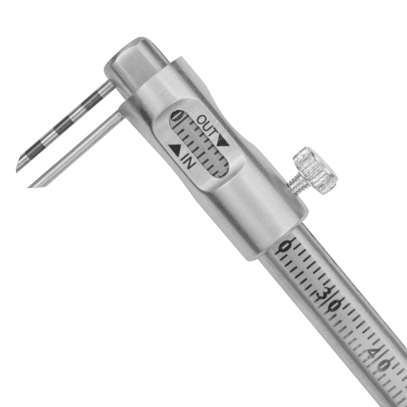 SurgiMac Micro Boley Gauge, 0-80 mm, Stainless Steel, Pro Series, 1/Pk