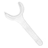 SurgiMac Adult Cheek Retractors (C-Shape), Plastic, Clear Mouth Openers, Pro Series, 1/Pk