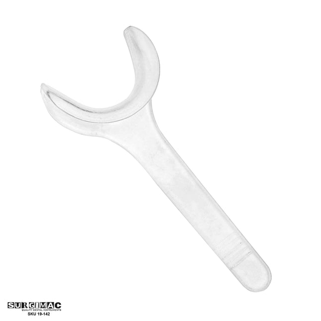 SurgiMac Child Intraoral Lip & Cheek Retractor, Plastic, Clear Mouth Openers, Pro Series, 1/Pk