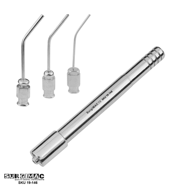 SurgiMac Blow Pipe, Stainless Steel, Eco Series, 1/Pk