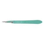 Miltex Disposable Sterile Scalpel with #15 Stainless Steel blade, Box of 10 4-415