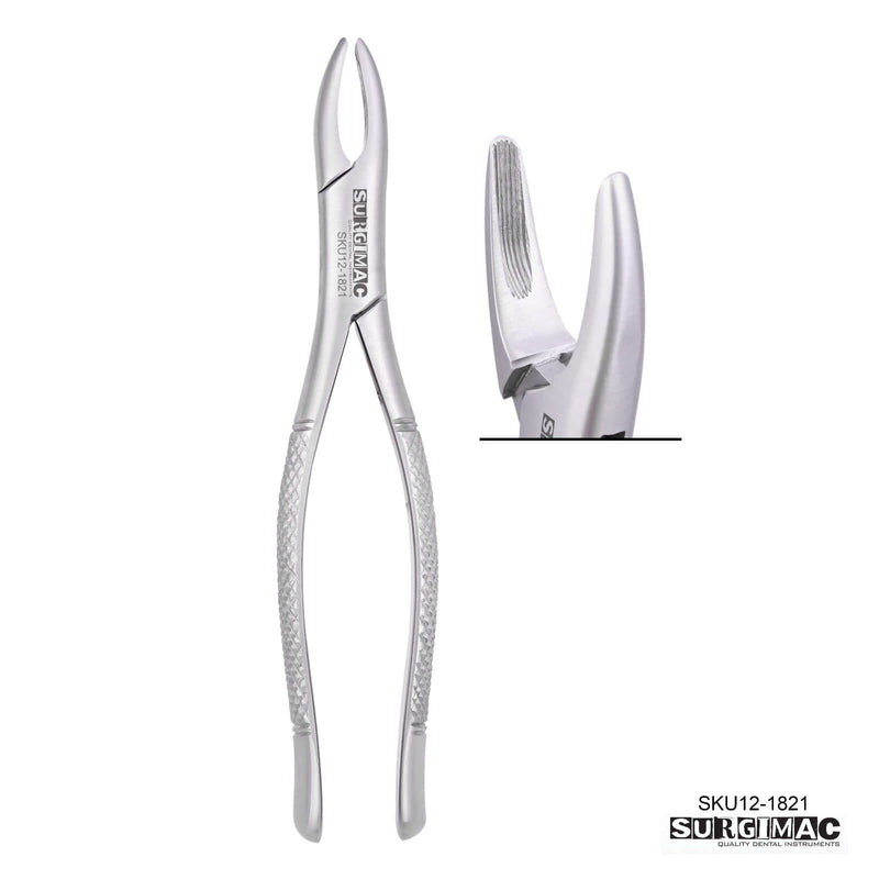 SurgiMac #1 Standard Pedo Extraction Forceps, Stainless Steel, Air Series, 1/Pk 12-1821