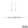 SurgiMac #1/2 Kramer-Nevins Periodontal Chisel, Double-Ended, Stainless Steel, Air Series, 1/Pk