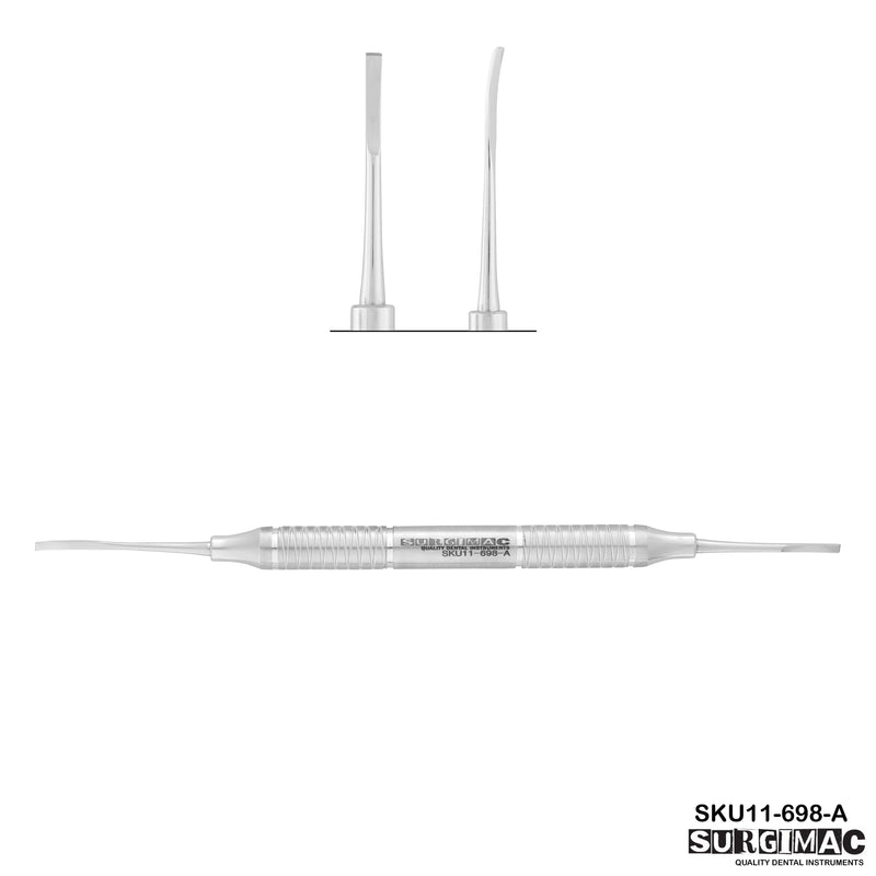 SurgiMac #1/2 Kramer-Nevins Periodontal Chisel, Double-Ended, Stainless Steel, Air Series, 1/Pk | SurgiMac Dental Supply
