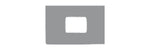 Flow Dental Perfect Pocket Film Mounts Vinyl/Blue 1 Window Horizontal, Size 2, box of 100
