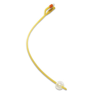 Foley Catheter Bardia 2-Way Standard Tip 30 cc Balloon 18 Fr. Silicone Coated Latex 123618A