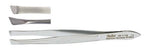 Miltex 3.5" Bergh Cilia Forceps, 5 mm wide Diagonal Jaws with Horizontal | SurgiMac Dental Supply