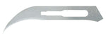 Miltex #12 Sterile Carbon Steel Surgical Scalpel Blade, Box of 100 blades 4-112