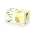 Procedure Earloop Face Mask, Yellow, L2, 50/bx, 10bx/cs 205517