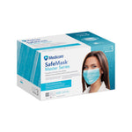 SafeMask Astm Level 3 Master Series, Ocean Surf (Aquamarine), 50/bx, 10 bx/cs 2057