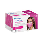 SafeMask Astm Level 3 Master Series, Azalea Festival (Bright Fuschia), 50/bx, 10 bx/cs 2058