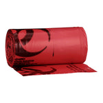 Infectious Waste Bag McKesson 7 to 10 gal. Red Bag Polymer Film 24 X 24 Inch | SurgiMac Dental Supply