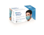 Procedure Earloop Mask With Chin Wire, Astm Level 3 High Barrier, Blue, 50/Bx, 10 Bx/Cs 2072