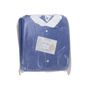 Dynarex Lab Coat w/ Pockets, Blue, 10/pk | SurgiMac Dental Supply