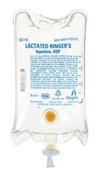 Lactated Ringer's Solution IV Solution 500 mL