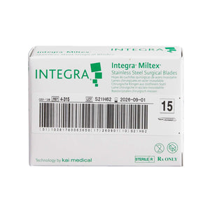 Miltex Surgical Blade Stainless Steel No. 15 Sterile 4-315