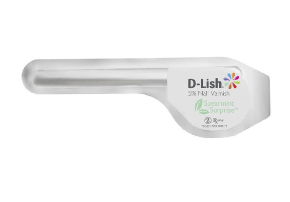 Young Dental | Young D-Lish, 5% Sodium Fluoride Varnish, Spearmint Surprise, 50/bx | 213450