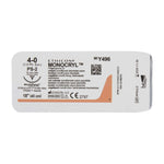 Monocryl™ Poliglecaprone PS-2 3/8 Circle Precision Reverse Cutting Needle Size 4-0 Monofilament | SurgiMac Dental Supply