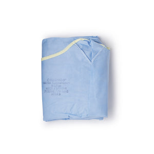Non-Reinforced Surgical Gown with Towel ULTRA Blue Sterile AAMI Level 3 Disposable 95101