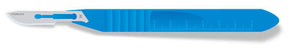 SurgiMac #21 Sterile Surgical Scalpel Blade, Plastic Handle, Stainless Steel, MacCut, 10/Pk | SurgiMac Dental Supply