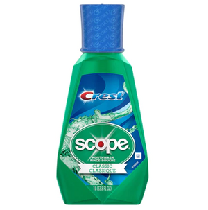 Scope Mouthwash, Classic Original Mint, 1 lt, 6/cs 3700095662