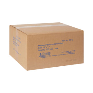 Infectious Waste Bag McKesson 1 to 6 gal. Red Bag 11 X 14 Inch | SurgiMac Dental Supply