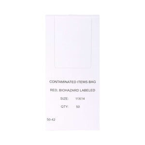 Infectious Waste Bag McKesson 1 to 6 gal. Red Bag 11 X 14 Inch | SurgiMac Dental Supply