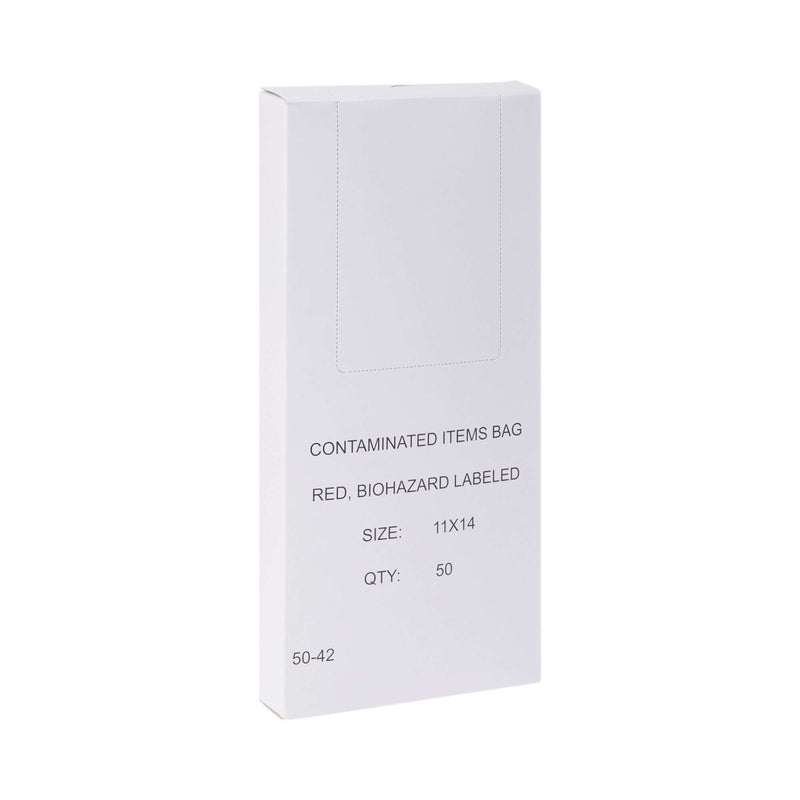 Infectious Waste Bag McKesson 1 to 6 gal. Red Bag 11 X 14 Inch | SurgiMac Dental Supply