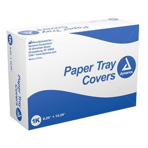Dynarex 8-1/2" x 12-1/4" MAUVE Ritter "B" Paper Tray Cover, Box of 1000 | SurgiMac Dental Supply