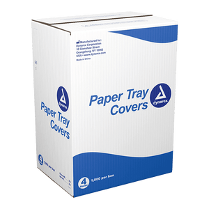 Dynarex 8-1/2" x 12-1/4" MAUVE Ritter "B" Paper Tray Cover, Box of 1000 | SurgiMac Dental Supply