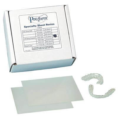 Pro-form Resin Retainer Material (5″x 5″) | SurgiMac Dental Supply