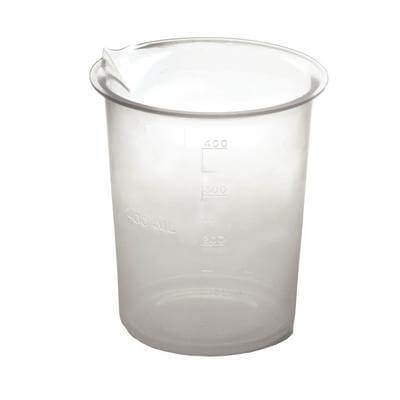 Plastic Beaker, 400 ml | SurgiMac Dental Supply